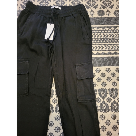 NWT Elizabeth and James cargo jogger black pant Size xs - Picture 5 of 8